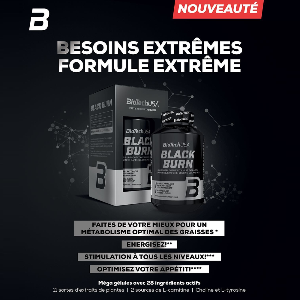 BLACK BURN  90 MEGA TABLETS